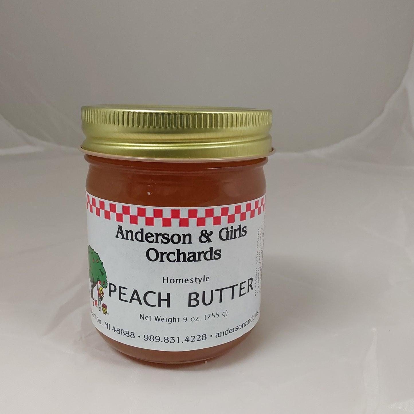 PEACH BUTTER 9 OZ