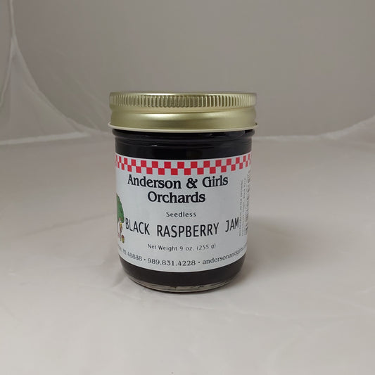 BLACK RASPBERRY JAM 9 OZ