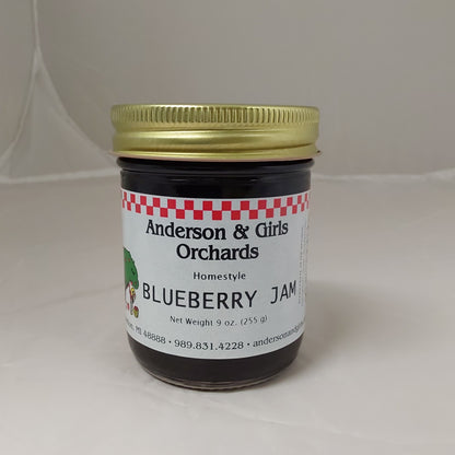 BLUEBERRY JAM 9 OZ