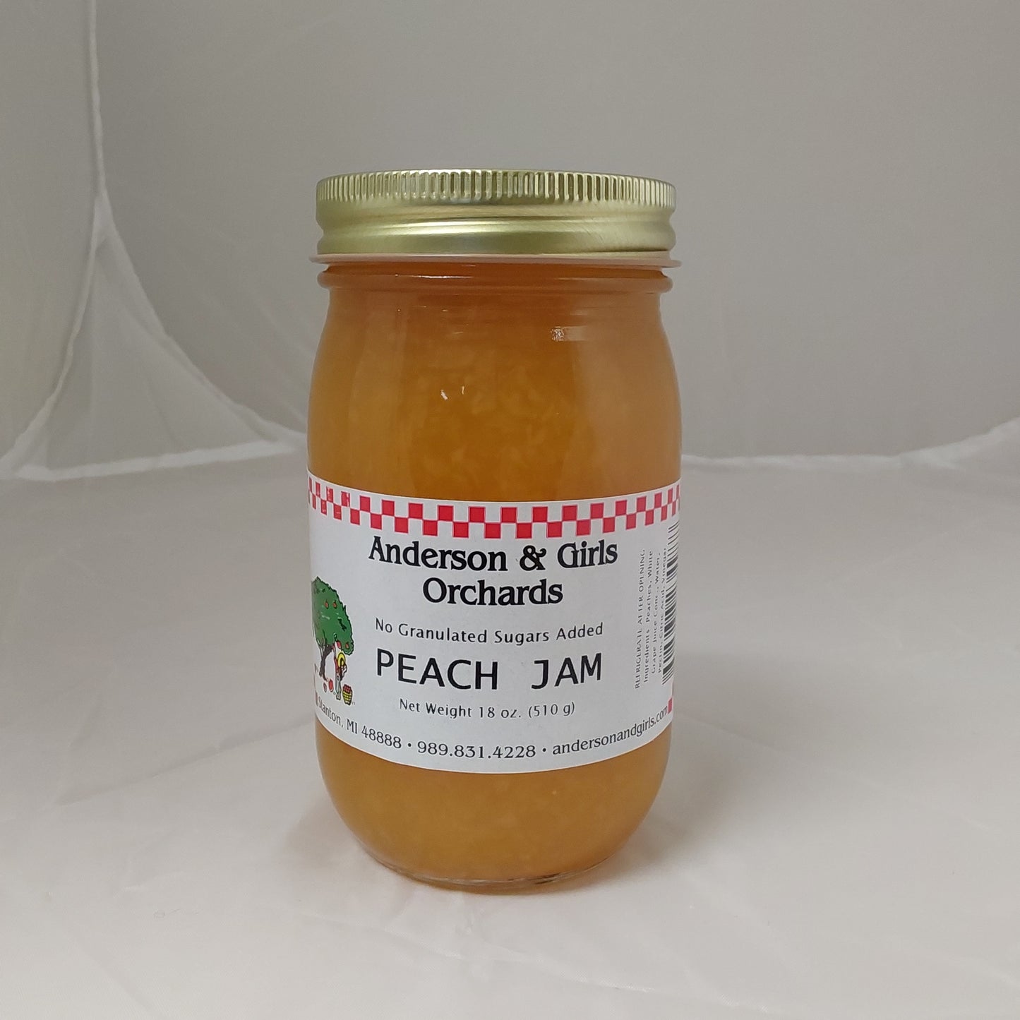 SF PEACH JAM 18 OZ