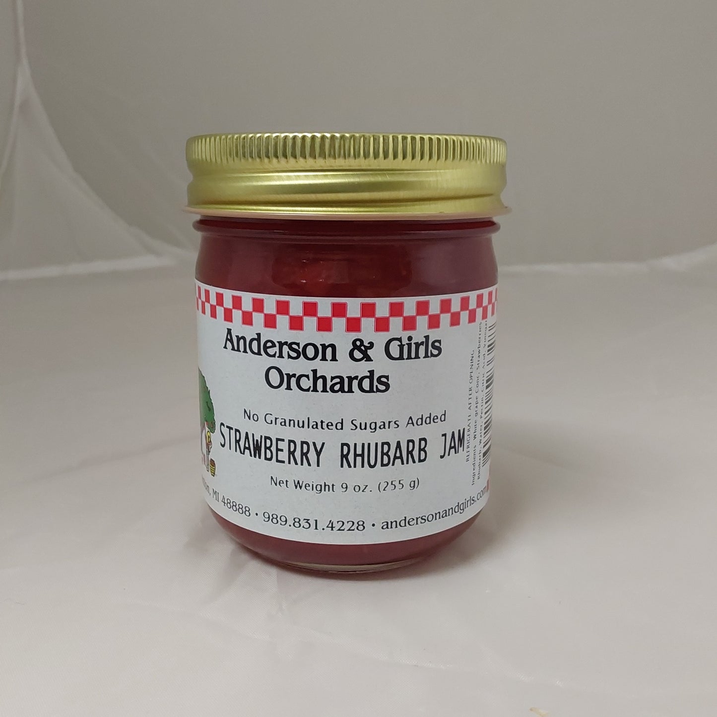 SF STRAWBERRY RHUBARB 9.5 OZ