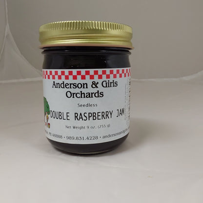 DOUBLE RASPBERRY JAM 9 OZ