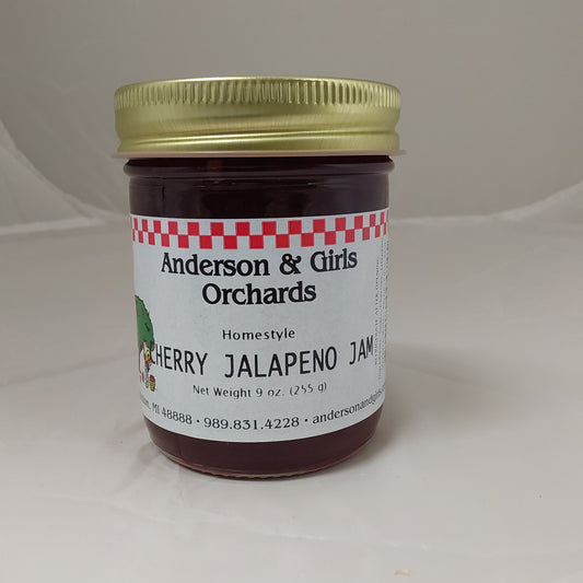 CHERRY JALAPENO JAM 9 OZ