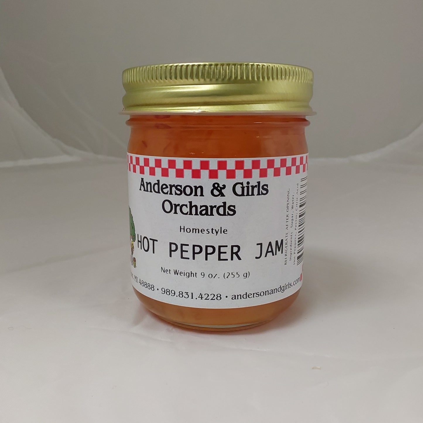 HOT PEPPER JAM 9 OZ