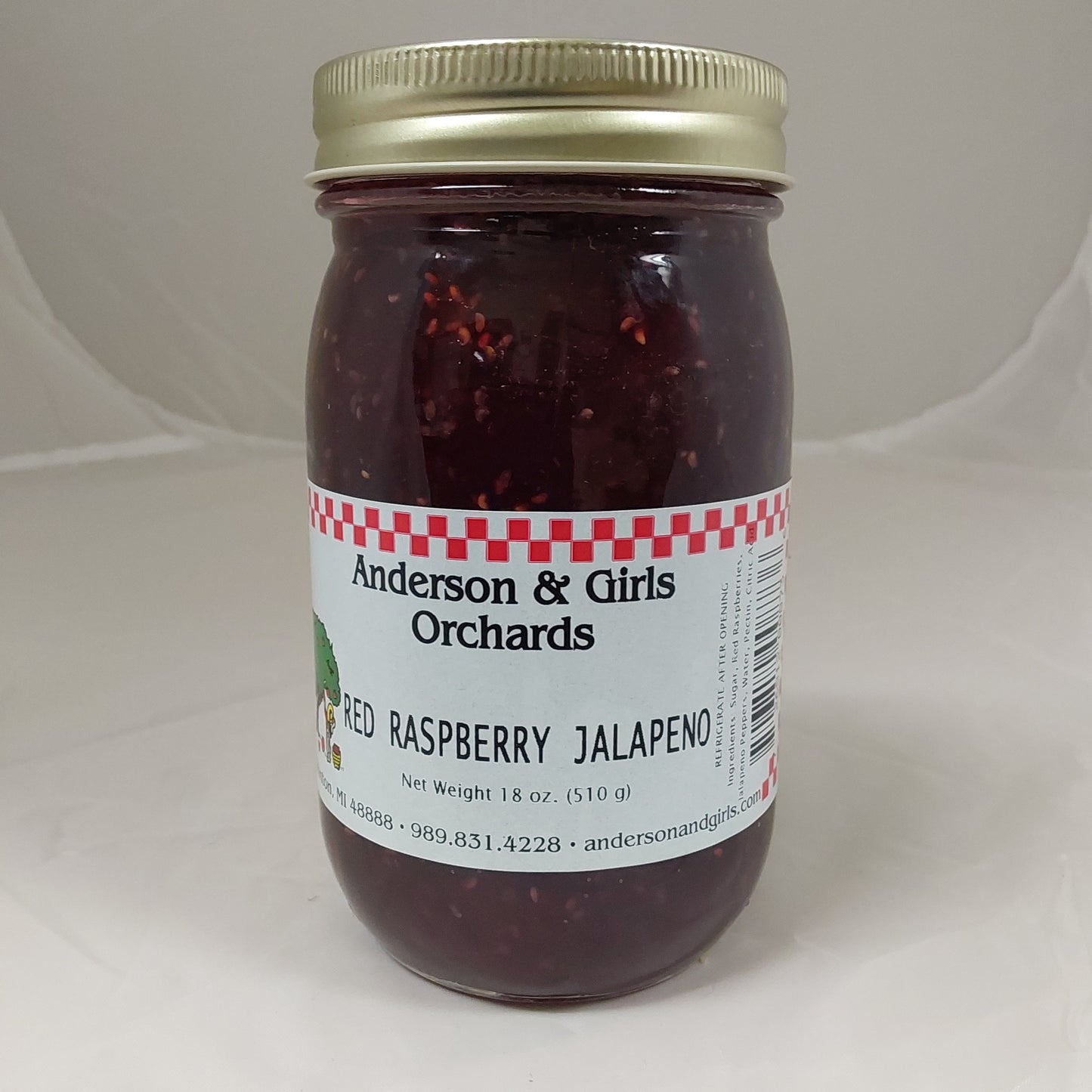 RED RASPBERRY JALAPENO 18oz