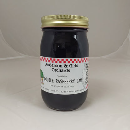 DOUBLE RASPBERRY JAM 18 OZ