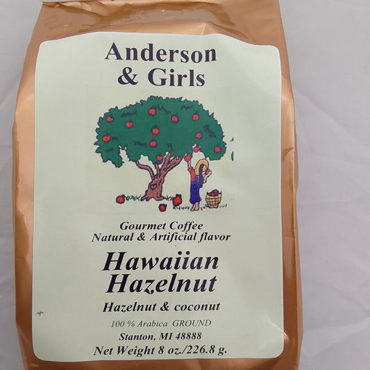 Hawaiian Hazelnut Coffee 8oz