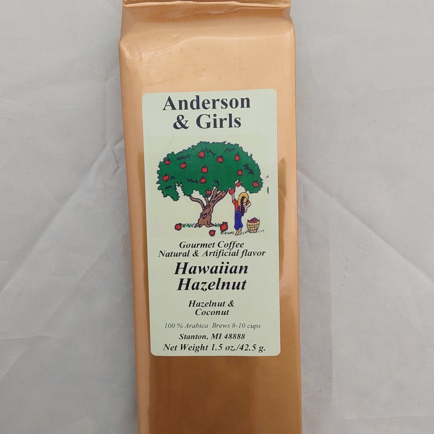 HAWAIIAN HAZELNUT COFFEE 1.5 OZ