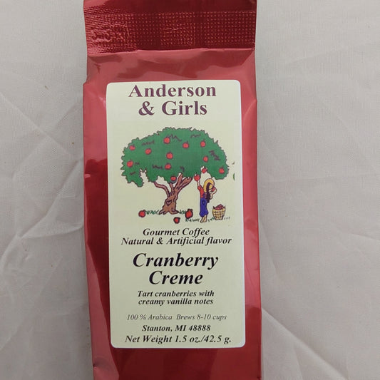 CRANBERRY CREME 1.5 OZ COFFEE