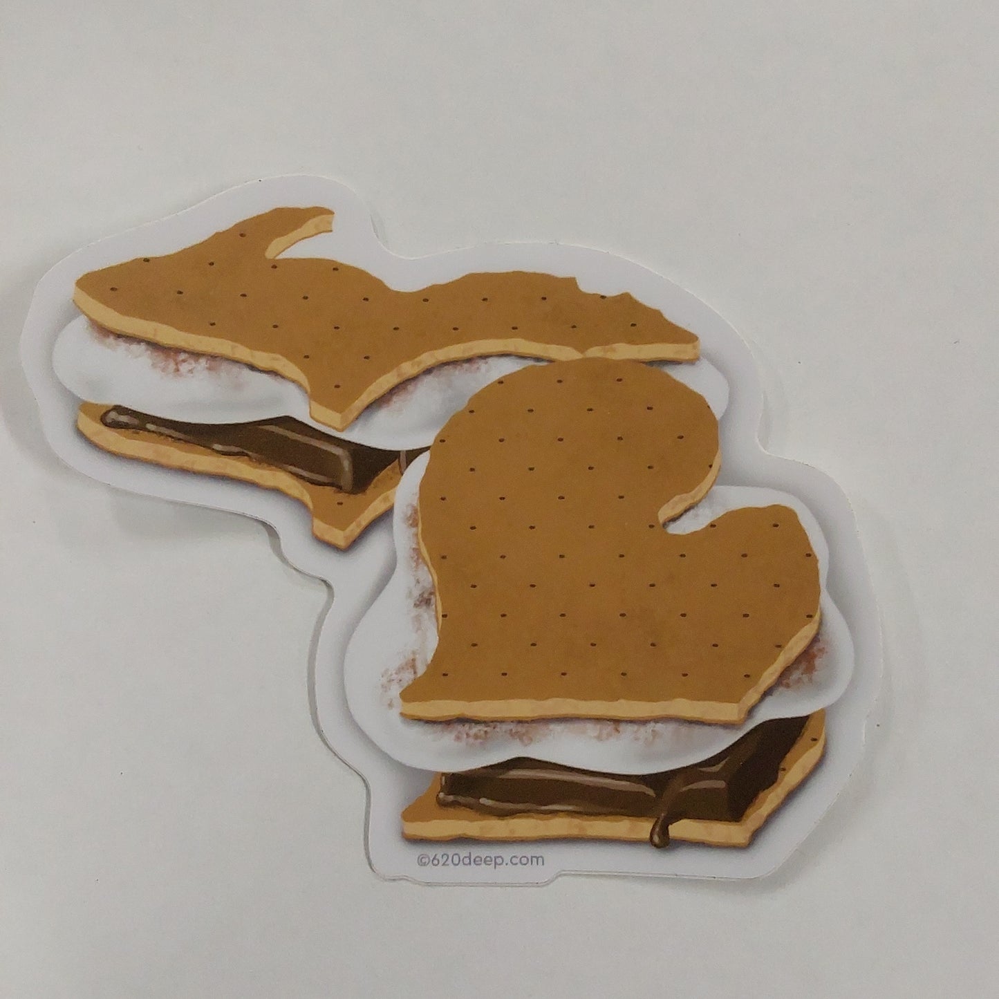 MICHIGAN S'MORE STICKER