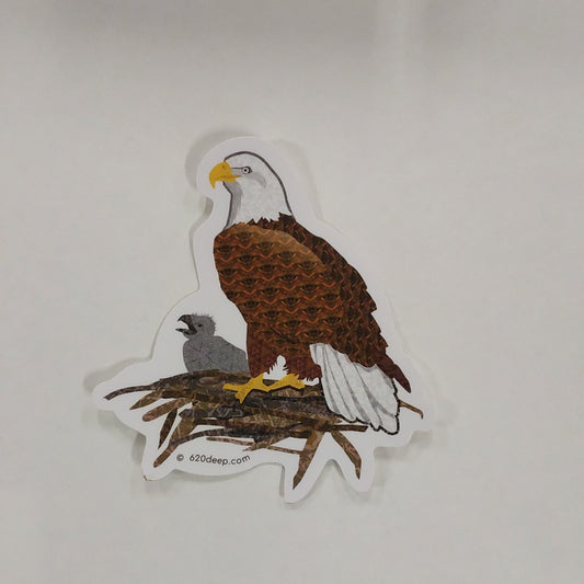 BALD EAGLE STICKER