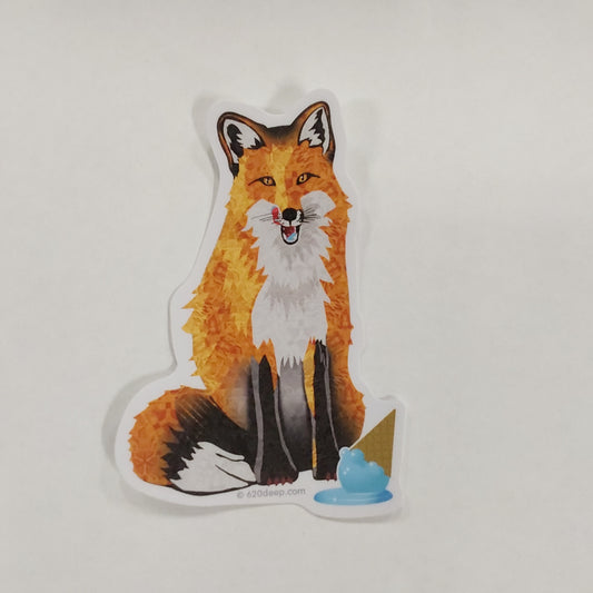 SLY FOX W/BLUE MOON STICKER