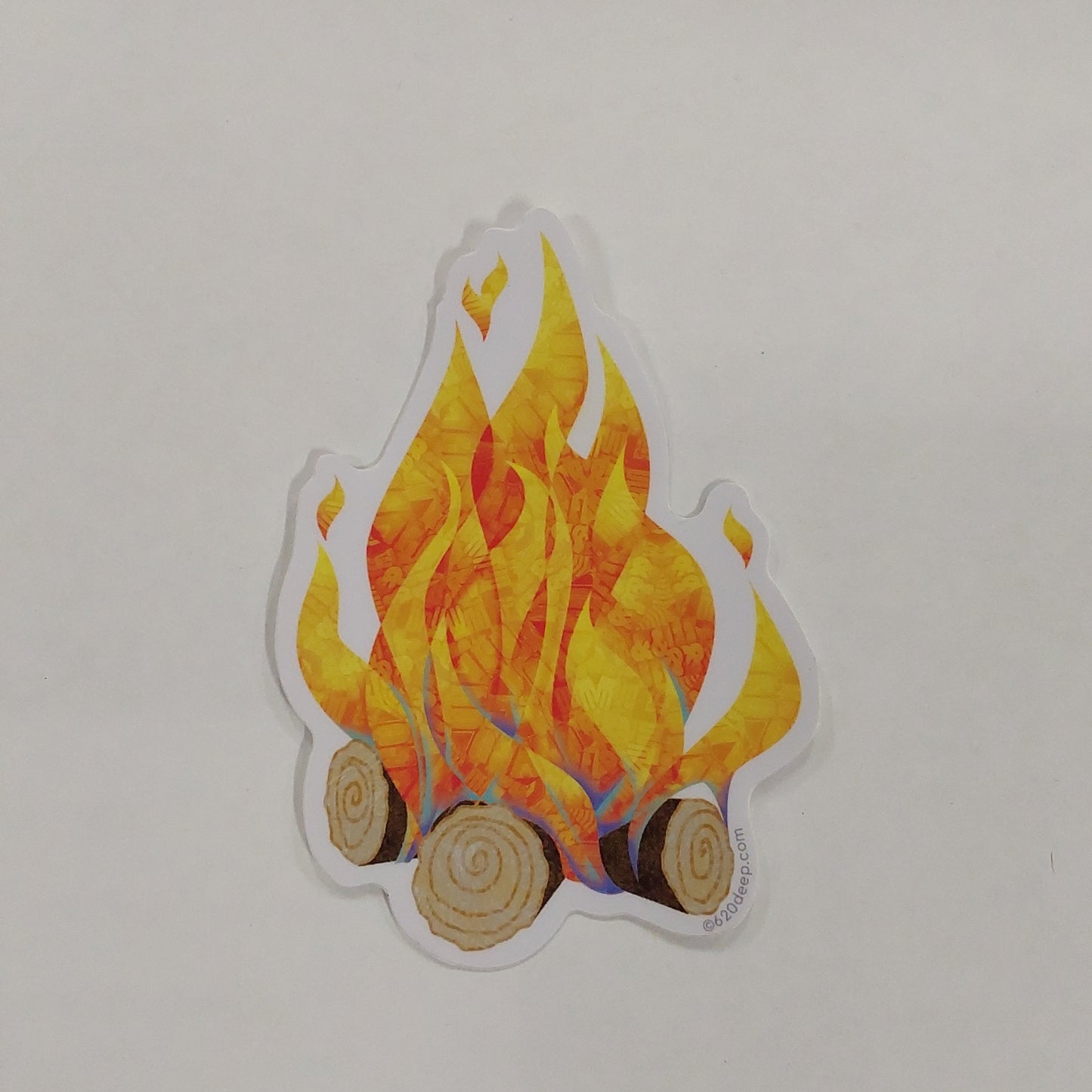 CAMPFIRE STICKER