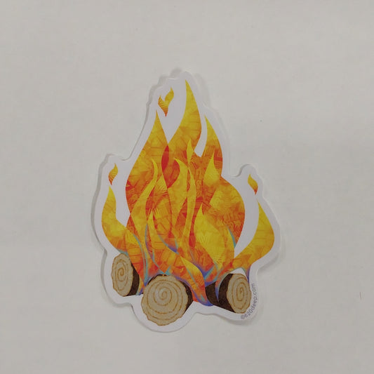 CAMPFIRE STICKER