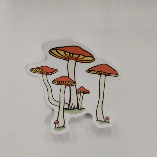 MUSHROOM CLUSTER STICKER