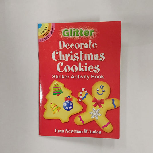 DECORATE CHRISTMAS COOKIES ACTIVITY BOOK