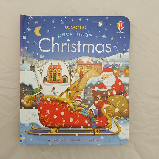 PEEK INSIDE CHRISTMAS BOOK