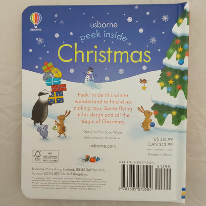 PEEK INSIDE CHRISTMAS BOOK