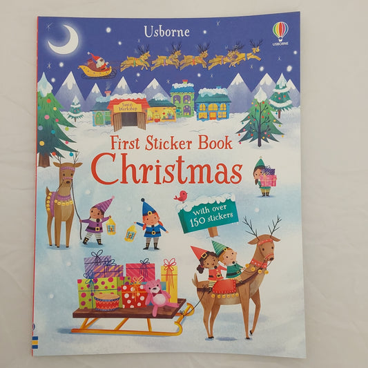 FIRST STICKER BOOK CHRISTMAS