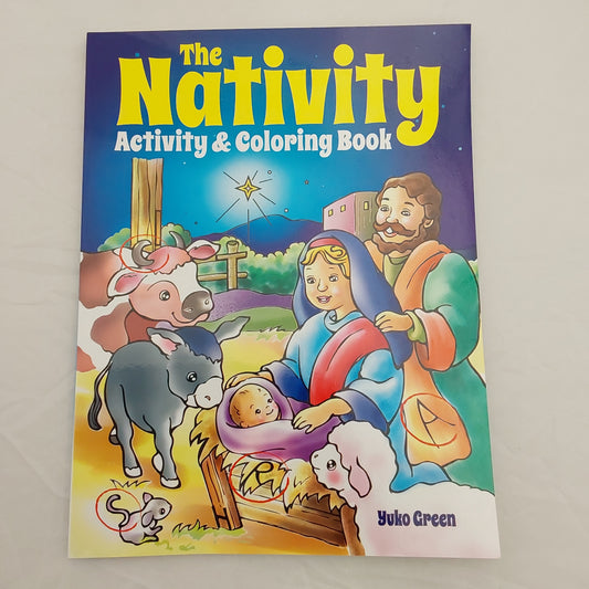 THE NATIVITY ACTIVITY & COLORING BOOK