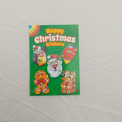 HAPPY CHRISTMAS STICKERS