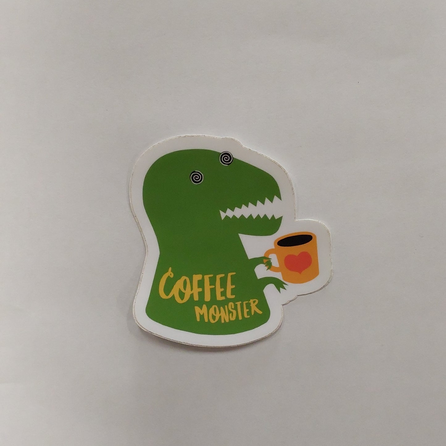 COFFEE MONSTER STICKER