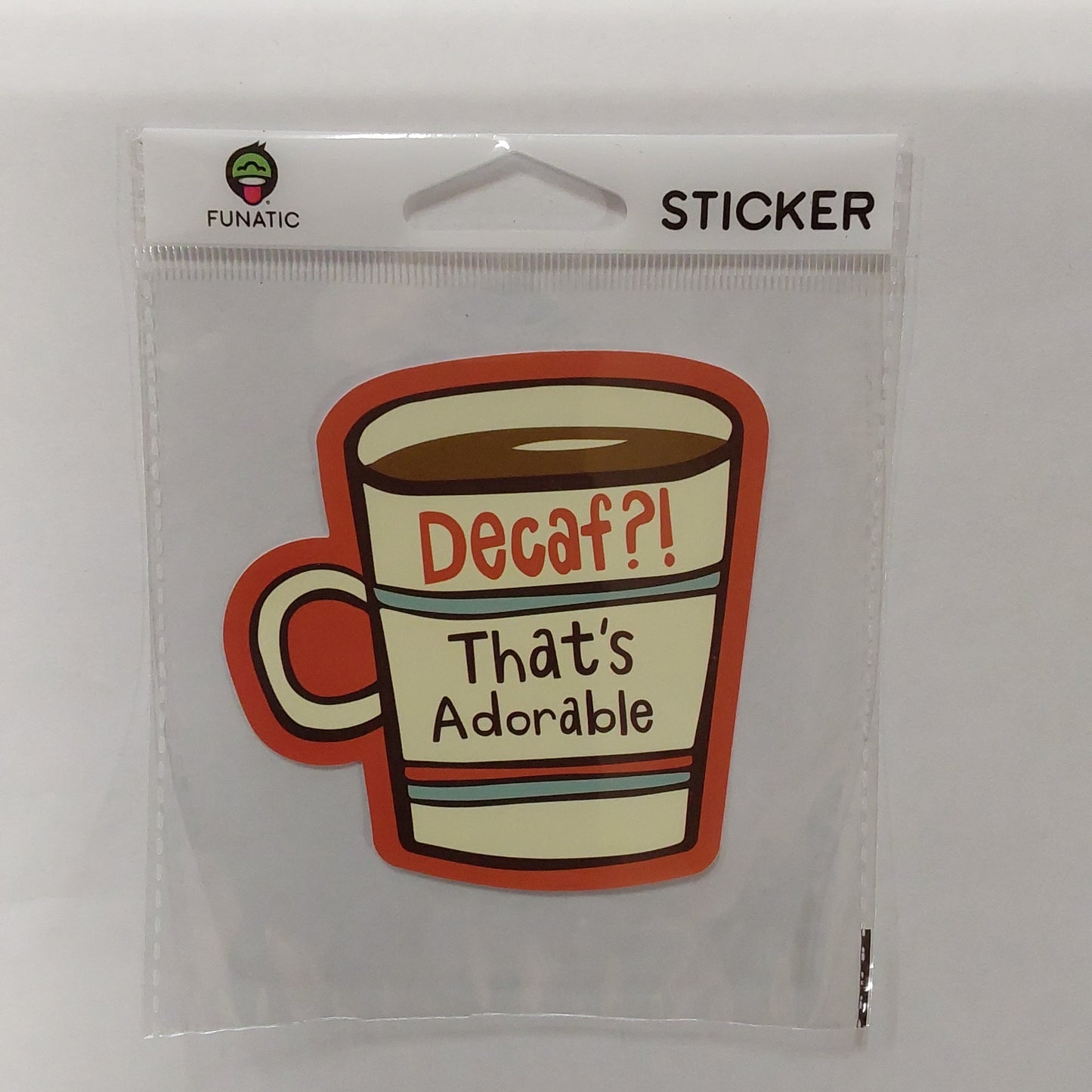 DECAF STICKER