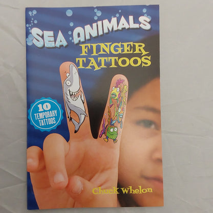 SEA ANIMALS FINGER TATTOOS