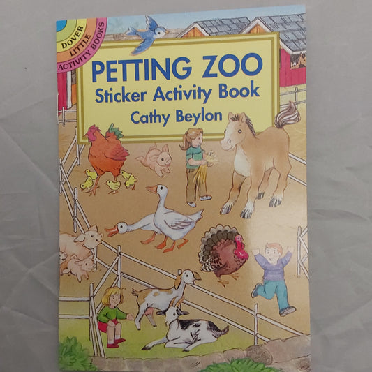 PETTING ZOO STICKER ACTIVITY BOOK