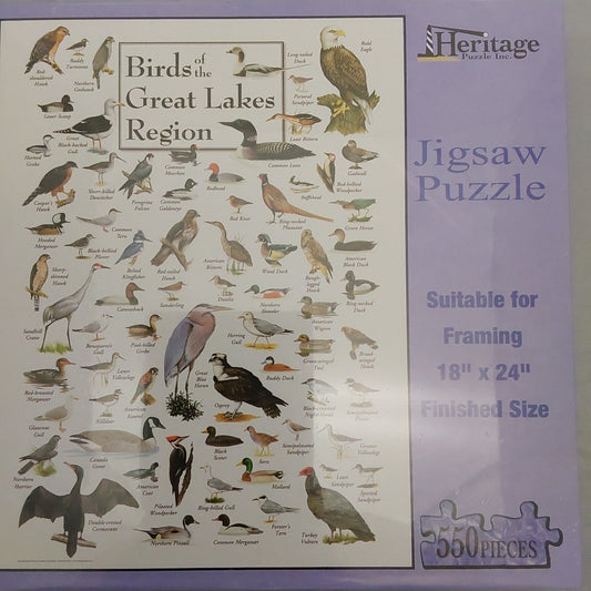 BIRDS GREAT LAKES PUZZLE