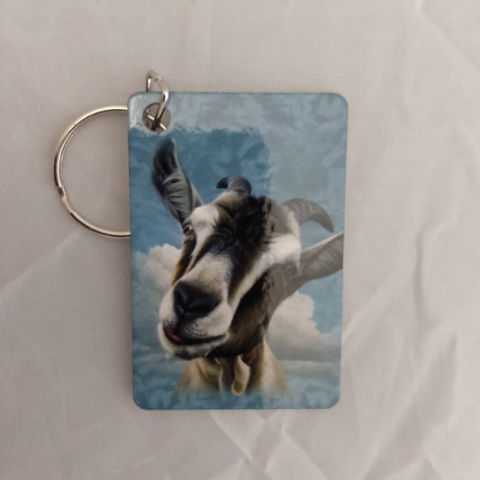 GOAT HEAD KEYCHAIN