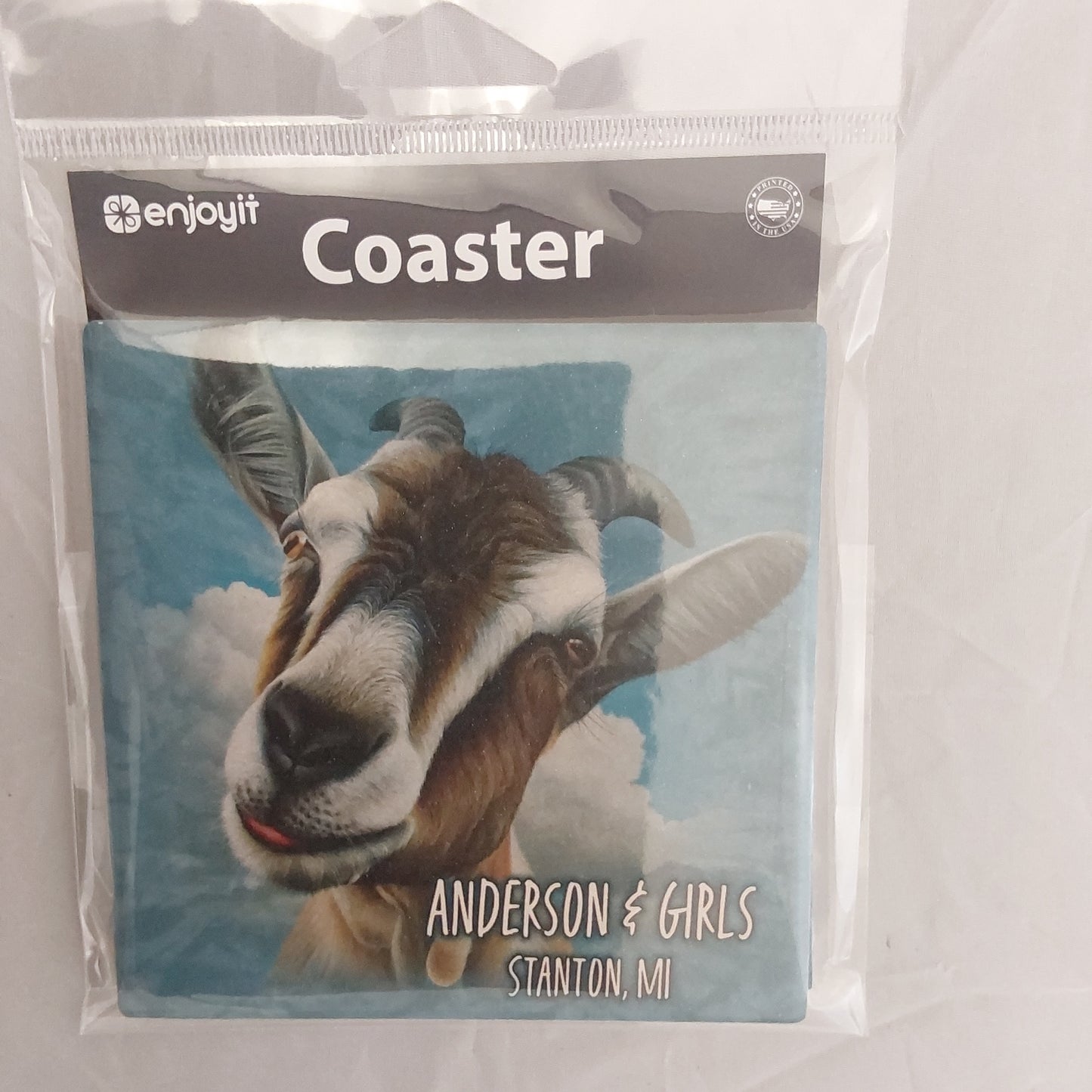 GOAT HEAD COASTER