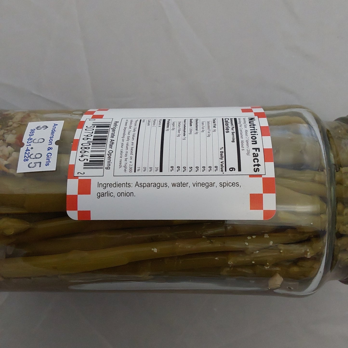 PICKLED ASPARAGUS 16 OZ