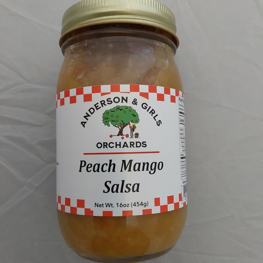 PEACH MANGO SALSA 16 OZ