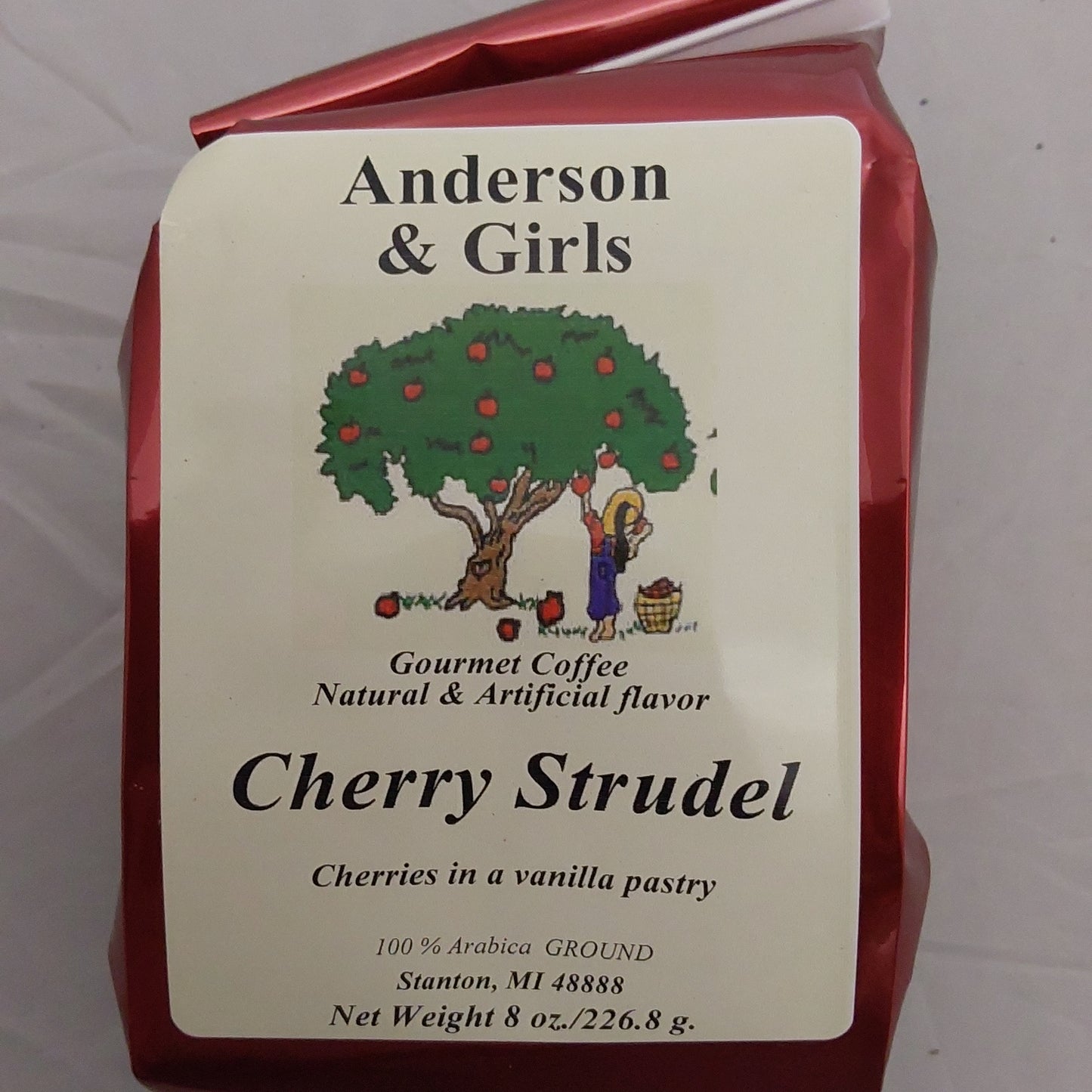 CHERRY STRUESEL 8OZ COFFEE