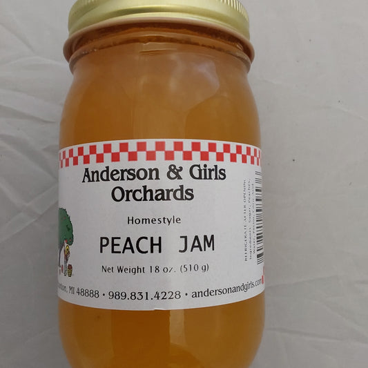 PEACH JAM 16 OZ