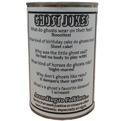 Canned Ghost- Halloween Plush Gift in Can