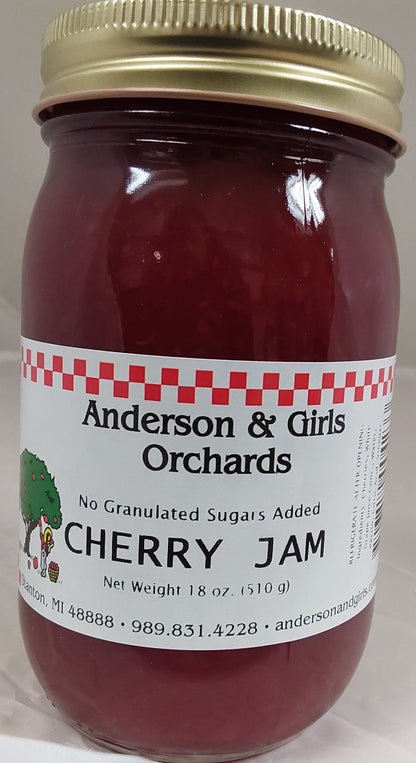 SF CHERRY JAM 16 OZ