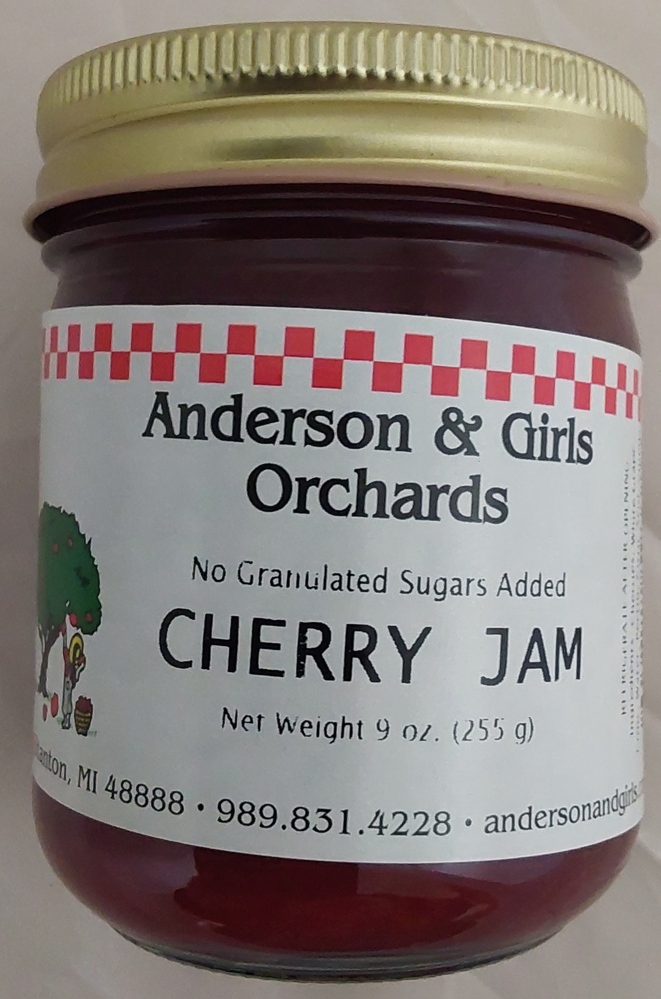 SF CHERRY JAM 9 OZ