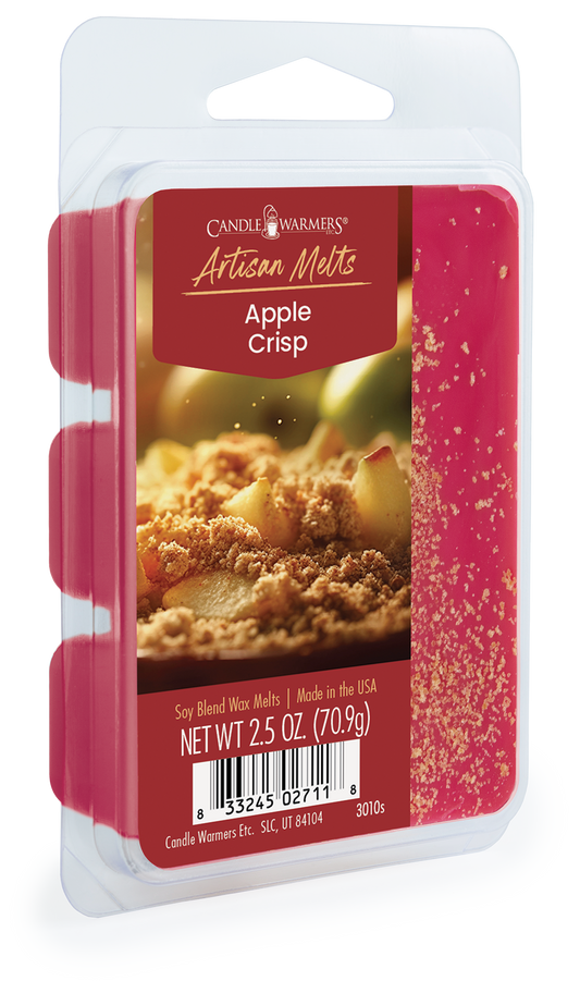 2.5 oz Artisan Wax Melt Apple Crisp