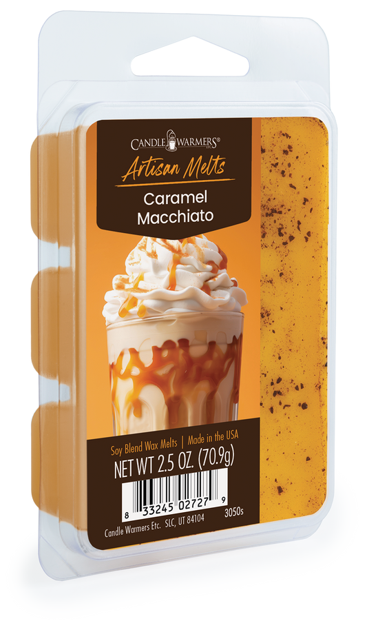 2.5 oz Artisan Wax Melt Caramel Macchiato