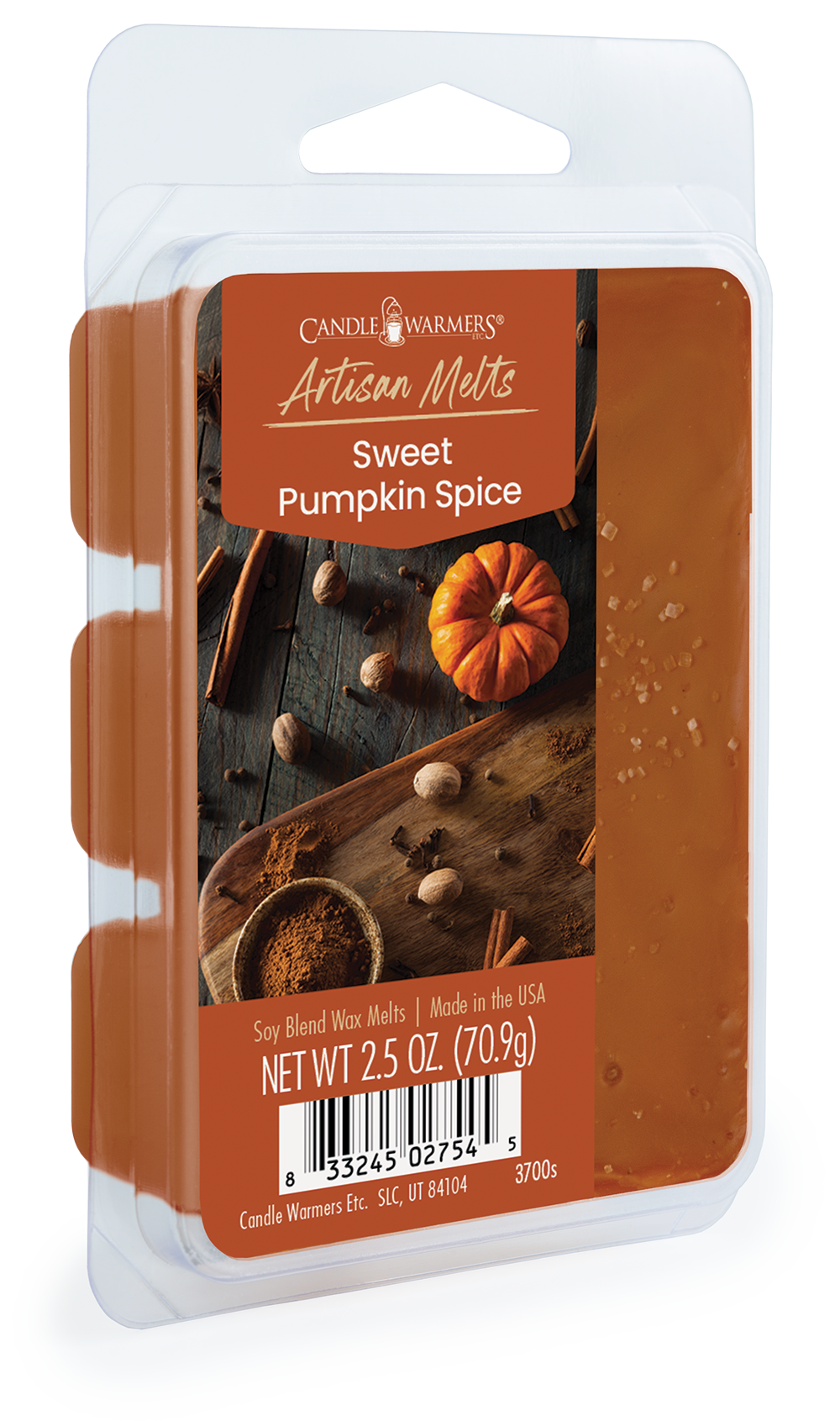 2.5 oz Artisan Wax Melt Sweet Pumpkin Pie