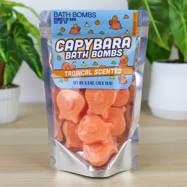 CAPYBARA BATH BOMBS