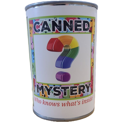 Canned Mystery | Unknown Random Plush w/Jokes | Fun Surprise
