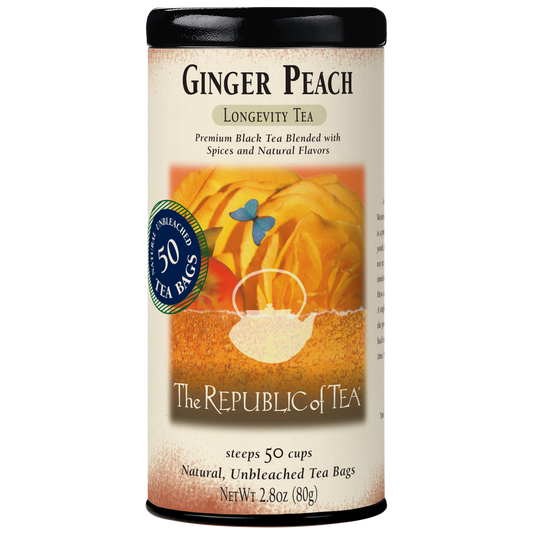 Ginger Peach Black (50 Tea Bags)