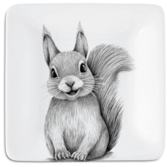 SQUIRREL 4.25" KEEPSAKE DISH