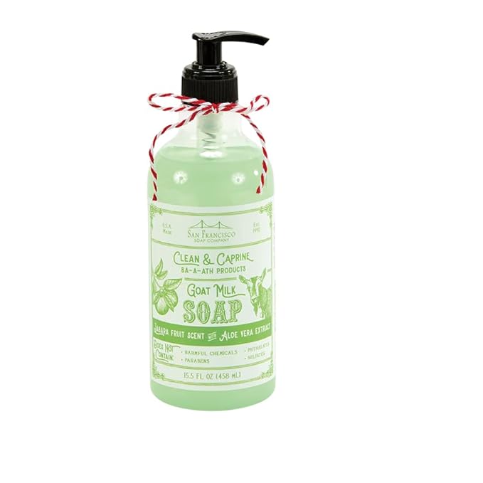 GOAT MILK JABARA 16.5OZ CLEAN & CAPRINE