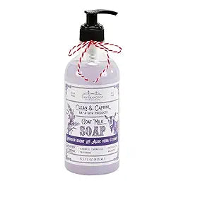GOAT MILK LAVENDER 16.5OZ CLEAN & CAPRINE