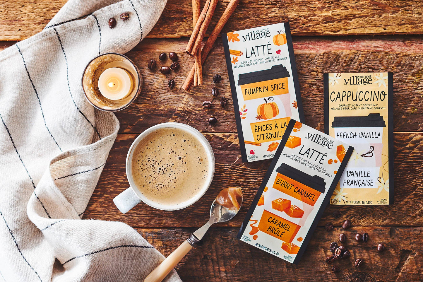 Instant Coffee/Burnt Caramel Latte/Mini