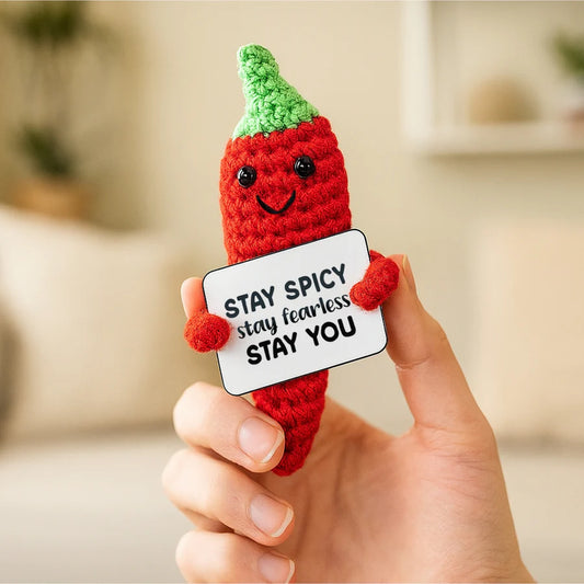 CHILI PEPPER CROCHETED MINI